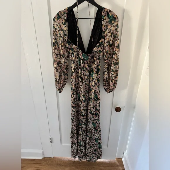 Astr Floral Long Sleeve Dress - Picture 3 of 4